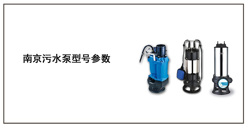 南京污水泵型號(hào)參數(shù)